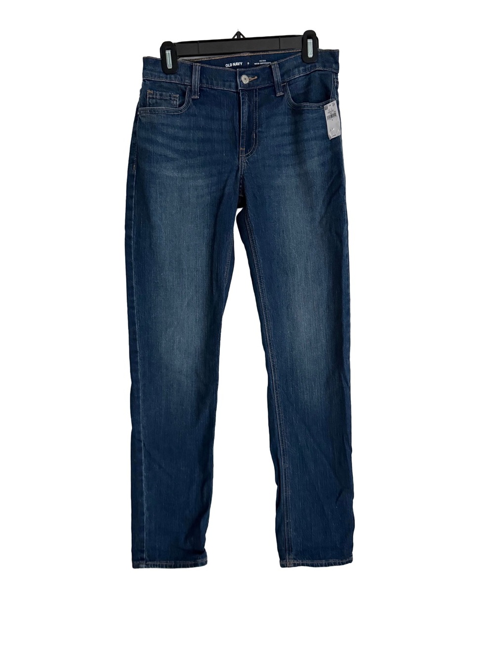 Old Navy Women’s Dark Wash Wow Boyfriend Jeans Mid-Rise Size 0 NWT